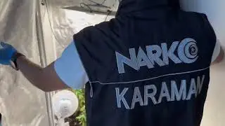 Uyuşturucu satıcısının sera düzeneği polisi bile şaşırttı