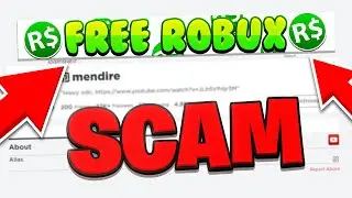 DARMOWE ROBUXY!! UWAGA STRACISZ SWOJE KONTO!! SCAM ROBLOX