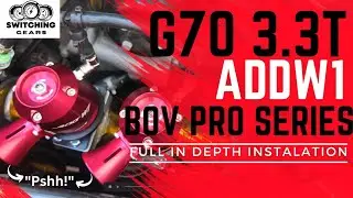 I installed ADDW1 BOV Pro on my '23 G70 3.3T
