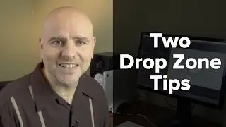 Two Drop Zone Tips in Motion