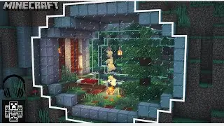 How to Build a Simple Starter BASE in Minecraft - Panoramic Base #StarterBase
