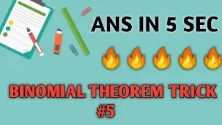 binomial theorem trick #5 for nda/jee mains/advance/airforce group x/Navy ssr/AA | math tricks point