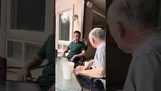 Family BBQ -see dad interact with other siblings and mom