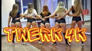 Twerk dance 4K Russian Girls