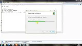 how to install VM ware virtual machine on physical machine step by step.