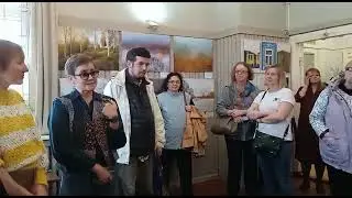 За красоту родной земли / Открытие выставки в Тарусе // 2