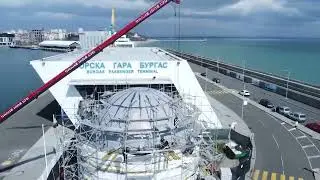 Планетариум Бургас - малко  метално бижу скоро ще лъсне с целия си блясък.