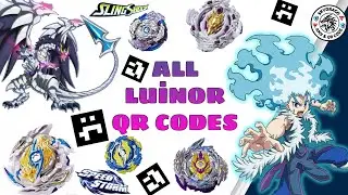 ALL LUİNOR QR CODES • NEW • BEYBLADE BURST APP