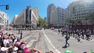 San Francisco Gay Pride Parade Clip 360 Video