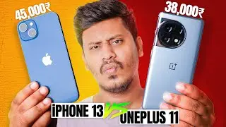 OnePlus 11R vs iPhone 13 Full Comparison - Which is best under ₹45,000 ?