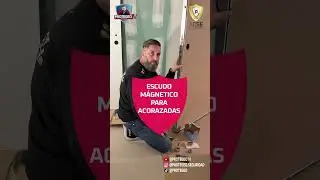 ESCUDO MAGNÉTICO PARA ACORAZADAS #puertaseguridad #shorts