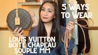 LOUIS VUITTON BOITE CHAPEAU SOUPLE MM | 5 WAYS TO WEAR | MOD SHOTS