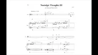 Hyunwoo Jung - Nostalgic Thoughts III [With score]