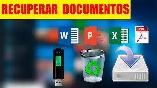 ▷ Como Recuperar documentos borrados de Office, Word  PDF, Excel  etc  en PC O USB