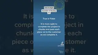 Intro to Agile Project Management #2 