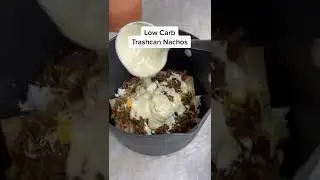 Low carb trash can nachos | best nachos near me | nachos recipe #shorts