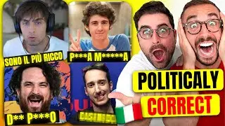 REAGIAMO ai Momenti PIÙ SCORRETTI degli Youtubers Italiani!! #3- (Guardalo prima della CENSURA!)