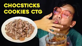 Minta Tolong Semua Cuba Chocstick Cookies CTG Ni! Memanggg Sedappp  (Mukbang Kelate)