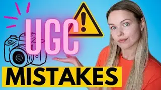 15 Lessons I've Learned When Starting UGC | Mistakes To Avoid As A New UGC Creator