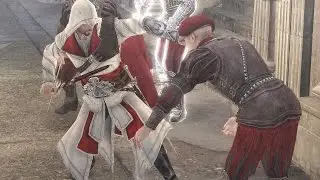 Assassin's Creed Brotherhood Ezio's Brutal Rampage & Borgia Tower Destruction