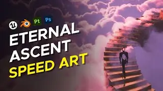 How I Made My Eternal Ascent Submission - Speed Art Breakdown