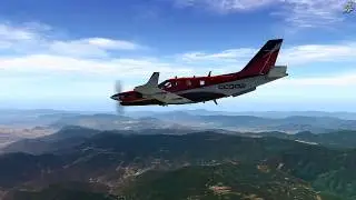 X-Plane 11.30b2 Hot Start TBM 900 - XVision - MMOX