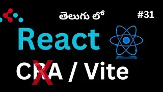 #31. Create React with Vite || React Installation (Telugu)