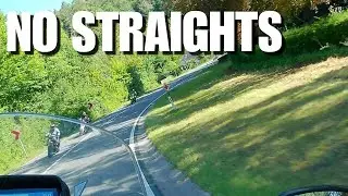 Non-Stop Corners Route In The Belgian Ardennes