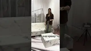 Диван из мрамора 
