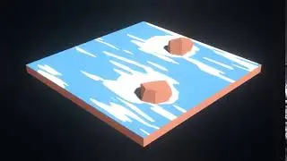 Toon Water Animation Test | Blender 2.8 EEVEE