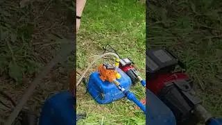 connection to an Abyssinian well, a pump without a suction tube 