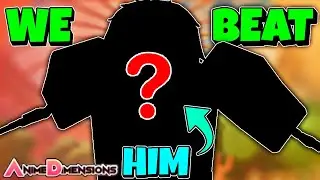 We KILLED a RAID BOSS in ANIME DIMENSIONS