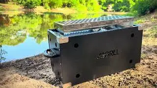 CHURRASQUEIRA BOX PORTÁTIL À CARVÃO - A3 GRILL