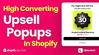 Create High-Converting Upsell Popups in Shopify | Libautech Smart Upsell App Tutorial
