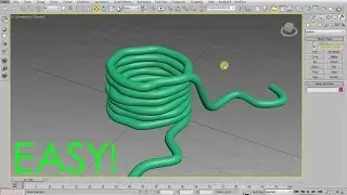 Creating a pile of ropes/wires - 3ds max tutorial