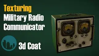 Texturing Game Asset in 3D Coat(Time-lapse Tutorial)