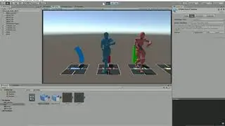 Unity humanoid avatar animation retargeting test