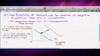 Microeconomics - 52: Cross Elasticity of Demand