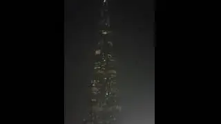 Burj Khalifa at night