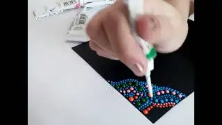 Интуитив. Дополнение к МК по интуитивной точечной росписи банки (бутылки).