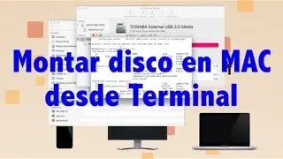 Montar disco en MAC desde Terminal