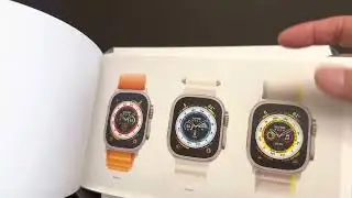Apple Watch Ultra quick unboxing yellow ocean band