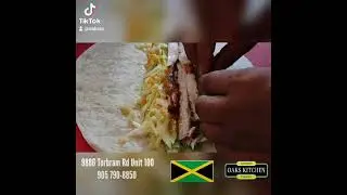 Jerk Chicken Wrap