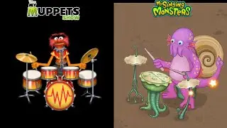 Msm Shellbeat Vs My Muppet show Animal Comparison