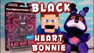 FnaF Funko Black Heart Bonnie Plush and Articulated Figure Exclusives!!