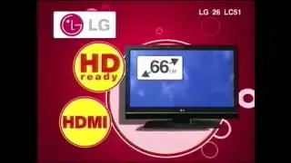 Реклама М.Видео 2008 Телевизор LG