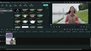 mengunci obyek bergerak di video | Filmora X Tutorial