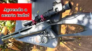 Como Acertar a 100 metros! Guia de como regular sua Luneta