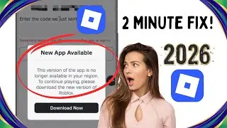 How To Fix Roblox “This Version of the App Is No Longer Available in Your Region” (2026 Update)