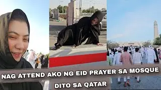 ATTENDING EID PRAYER IN QATAR FOR THE FIRST TIME | EID UL FITR 2024 | Khadija Vlogs in Qatar